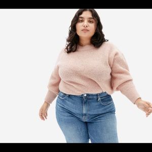 Everlane Oversized Alpaca Sweater Petal XS